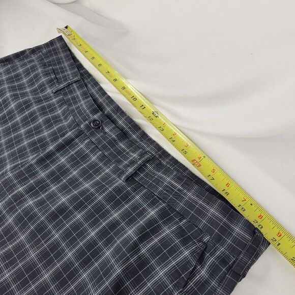 40 BEN HOGAN PERFORMANCE GOLF black white plaid athletic shorts XXL - Picture 2 of 9